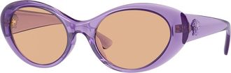 Versace VE4455U 5353/3 Womens Sunglasses Purple Size 53