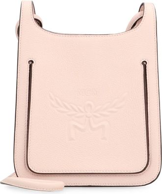 MCM Himmel Mini Leather Hobo Bag - Dames - Schoudertassen - Roze - ONE Size - Tassen