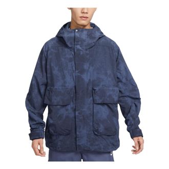 Nike Sportswear Tech Pack Woven Hooded Jacket Blue DX0218-491