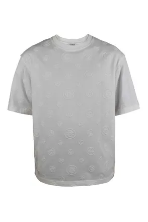 Casablanca Oversized T-shirt met monogram Wit