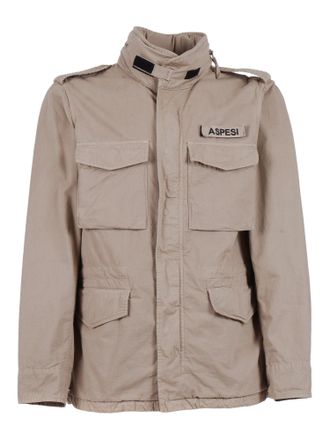 Aspesi Military Inspired Concealed Casual Jacket