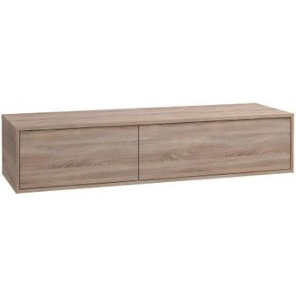 Vente-Unique Vente-unique - Mobile sotto lavabo sospeso L150 cm Naturale chiaro - isaure ii