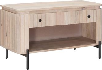 vidaXL Banco Para Zapatos Con Caj&oacute;n Con Estante 85 X 37 X 48 Cm Vidaxl