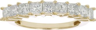 Vir Jewels 1 cttw Princess Cut Diamond Wedding Band 14K Yellow Gold Prong Set