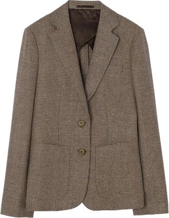 Burberry Prince Of Wales Checked Blazer