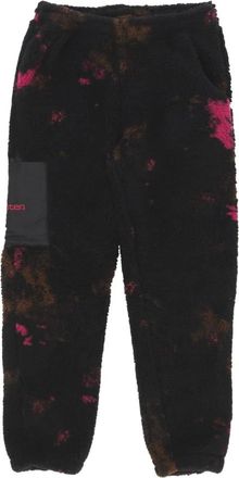 Iuter Tie Dye Fur Sherpa Broek - Heren - Sweatpants - Zwart - XS - Polyester - Broeken