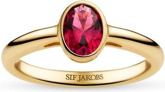 Sif Jakobs Jewellery Ring Sardinien Ovale Piccolo in Rose at Nordstrom, Size 7.5