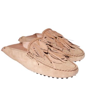Tod's Feather Suede Loafer