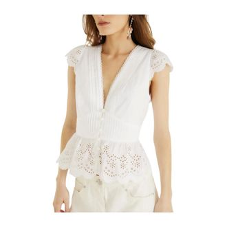 Farm Rio Farm Rio - Blouses - Dames - Blouses & Shirts - Wit - Maat: M