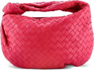 Bottega Veneta BV Jodie Intrecciato Nappa Teen hobo bag - Rosa