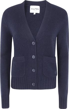 Kujten Kujten, Truien & Vesten, Dames, Blauw, L, Cardigans
