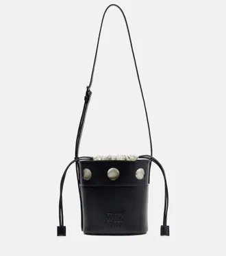 Miu Miu Bolso saco de piel