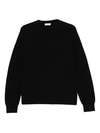 Sandro ribbed sweater - men - Cashmere/Wool - L - Black