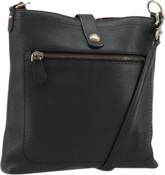 Bally Pre-owned Shoulder Bag - Dames - Vintage Schoudertas - Zwart - ONE Size - Leer - Vintage
