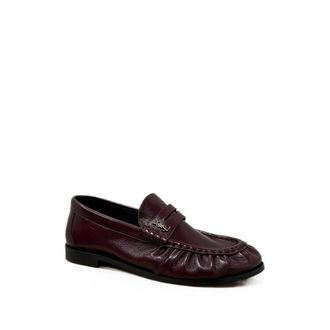 Saint Laurent Le Loafer Supple In Smooth Leather Shoes