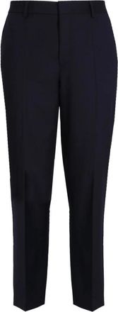 HUGO BOSS Donkerblauw Perin 253 Stijlvol Model - Heren - Nette broeken - Blauw - M - Broeken