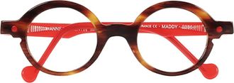 Anne & Valentin Stijlvolle Brillen voor Moderne Individuen - unisex - Brillen - Bruin - 39 MM - Accessoires