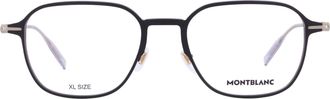 Montblanc Demo Square Mens Eyeglasses MB0358O 006 53