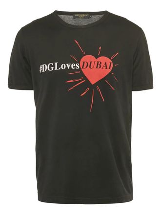 Dolce & Gabbana print T-shirt - Black