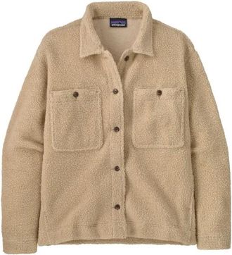 Patagonia Reclaimed Sweater Shirt Jacket Freizeitjacke f&uuml;r Damen | beige