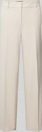 Cambio Cambio Stoffhose mit franz&ouml;sischen Eingrifftaschen Modell AMELIE in Sand, Gr&ouml;&szlig;e 40