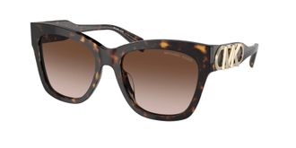 Michael Kors Empire Square Brown Gradient Butterfly Ladies Sunglasses MK2182U 300613 55