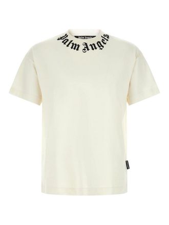 Palm Angels Neck Logo T-Shirt