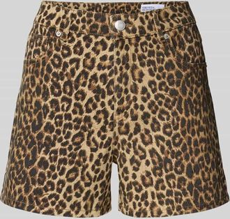 Vero Moda Regular Fit Jeansshorts aus Baumwoll-Mix Modell TESS in Sand, Gr&ouml;&szlig;e L