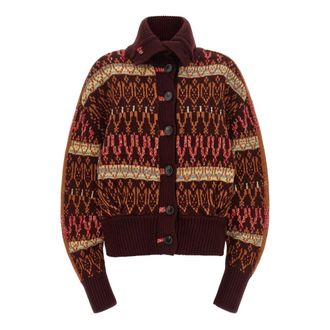 Dries Van Noten Teda Cardigan - Dames - Truien - Veelkleurig - Maat: M Wol