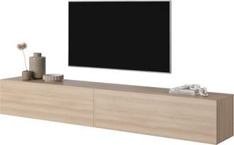 Selsey Selsey - Mueble Tv Bisira 200 Cm Roble Lindberg