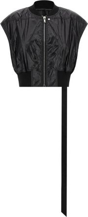 Rick Owens Tatlin Bomber Vest - Dames - Bomber jackets - Zwart - M - Nylon - Jassen