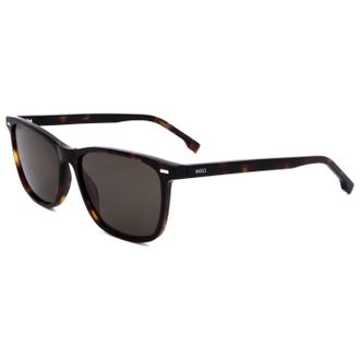 HUGO BOSS Mens 56 mm Brown Sunglasses