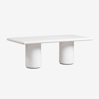 Sklum Mesa De Comedor Rectangular 220x100 Cm En Cemento Namara Sklum