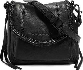 Aim&eacute;e Mini All For Love Convertible Leather Crossbody Bag in Black at Nordstrom