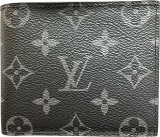Louis Vuitton Black Monogram Eclipse Wallet (Bi-Fold) (Pre-Owned)