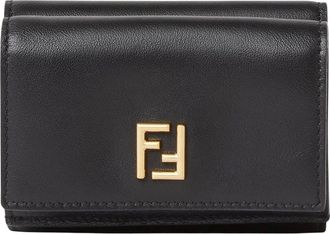 Fendi Mini Trifold FF - Accessories - Mujer - Negro - ONE SIZE