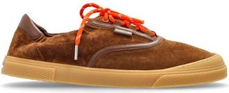 Moncler Vera Leisure Sneakers - Heren - Sneakers - Bruin - 40 EU - Leer - Schoenen