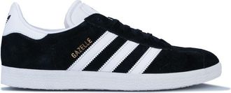 adidas Originals Mens Gazelle Trainers in Black Suede - Size UK 8.5