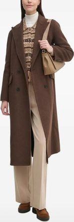 Pedro del Hierro Cappotto doppiopetto - Marrone