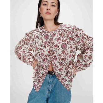 Grace & Mila Bedrukte blouse met lange mouwen VALENCIA