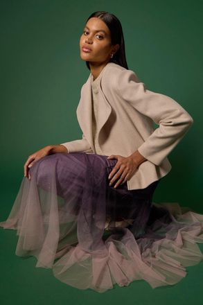 Roman Waterfall Edge Jacket