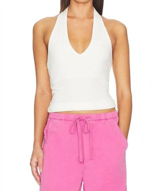 Citizens Of Humanity Thea Halter Top In Pashmina