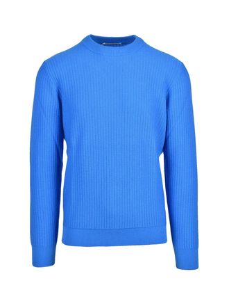KANGRA Crew Neck Pullover In Extrafine Merino Wool