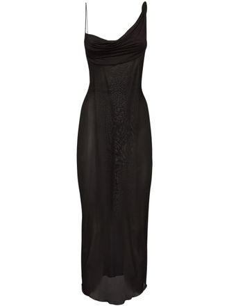 Dsquared2 Abito trasparente - Nero