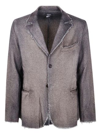 Avant Toi Herringbone Rever Jacket With Shadow