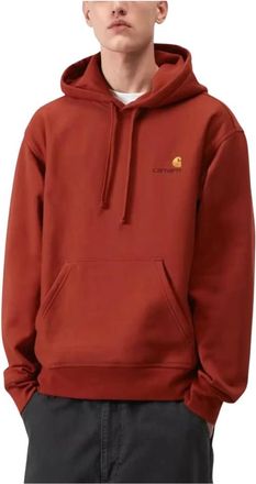 Carhartt Work in Progress Hoodies - Heren - Hoodies - Rood - S - Hoodies & sweatvesten