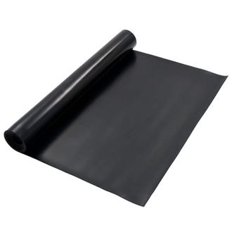 vidaXL Alfombra Para El Suelo Negro 1,2 X 5 M Goma Vidaxl