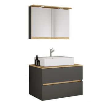 VCM Conjunto De Muebles De Ba&ntilde;o Con Lavabo Cosila-a 80 101x80x51 - Vcm