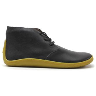 Vivobarefoot Addis Desert Leather Mens Lace Up Boots - Black - Size:UK 11.5