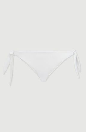 Brunello Cucinelli Techno jersey bikini bottoms with monili in White at Nordstrom, Size 38 It